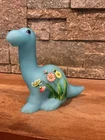 Fenton Glass Blue  Figurine Ltd Ed #1/13 Farmhouse Vintage Treasures Dino