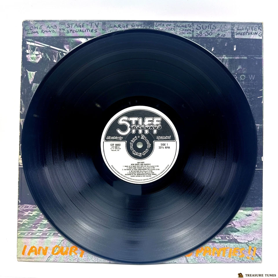 Ian Dury – Novas Botas e Calcinhas!! Vinil (LP, álbum) STF 0002 - Imagem 4 de 4