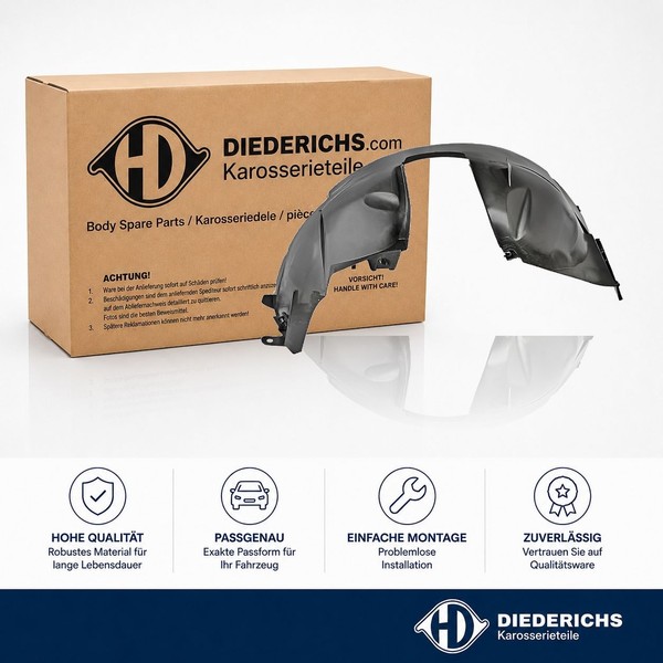 Verkleidung Radhaus Vorne Links Diederichs 4455009 FÜR Dacia-image