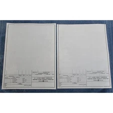 US Atomic Energy Commission Hanford Atomic Products Operation GE Graph Sheet x 2