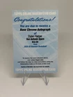 2025-26 Topps Bowman Dylan Harper RC Base Chrome Auto Redemption #BCA-DH