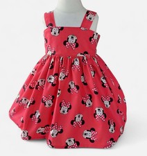 Minnie inspire dress, Red Minnie dress, Birthday dress, Mouse ears dress, Birthd