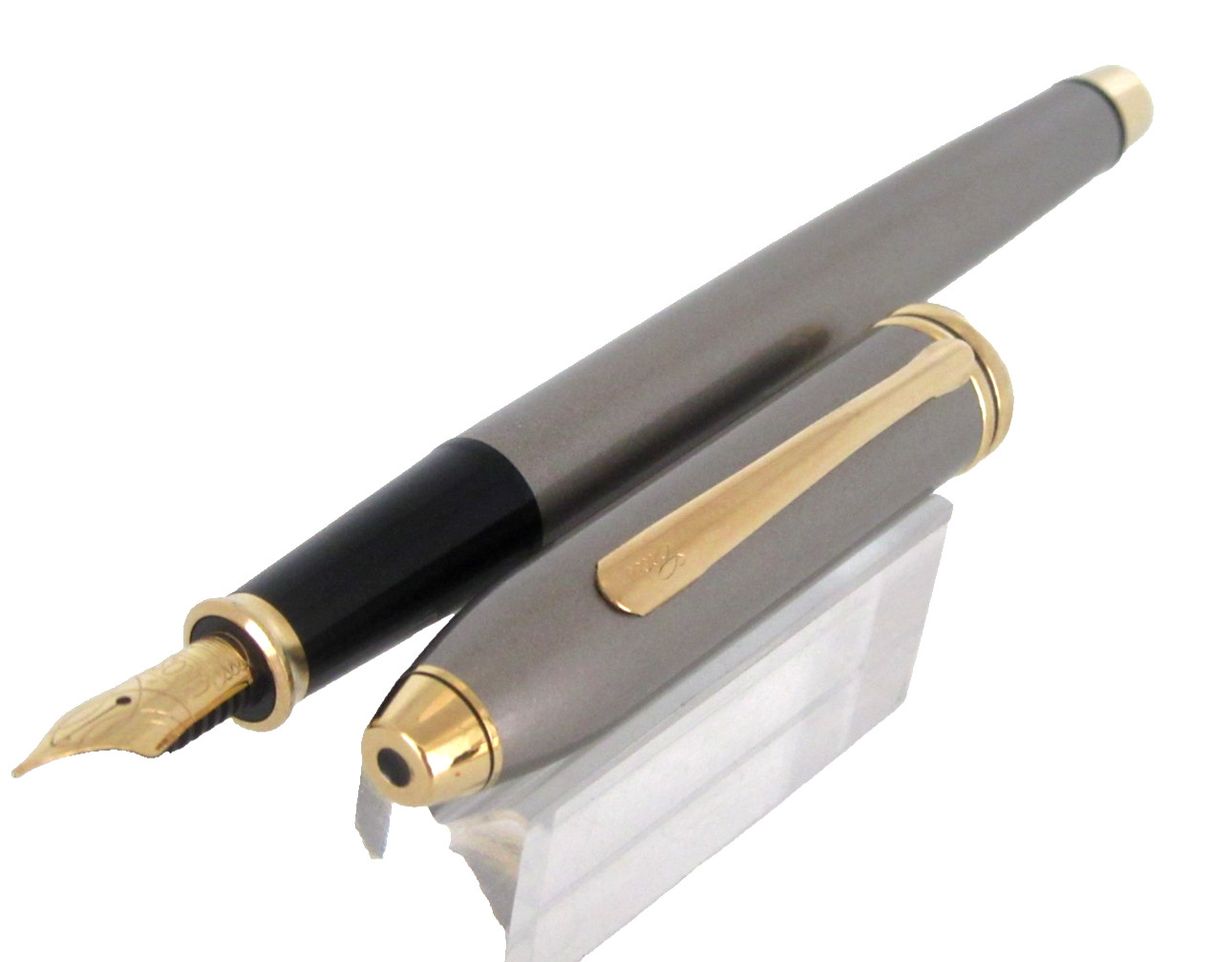 Stylo Plume Cross Townsend Gris | Plume Fine MX256