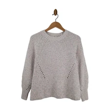 GAP Women's Lofty Chainett Sweater Size M