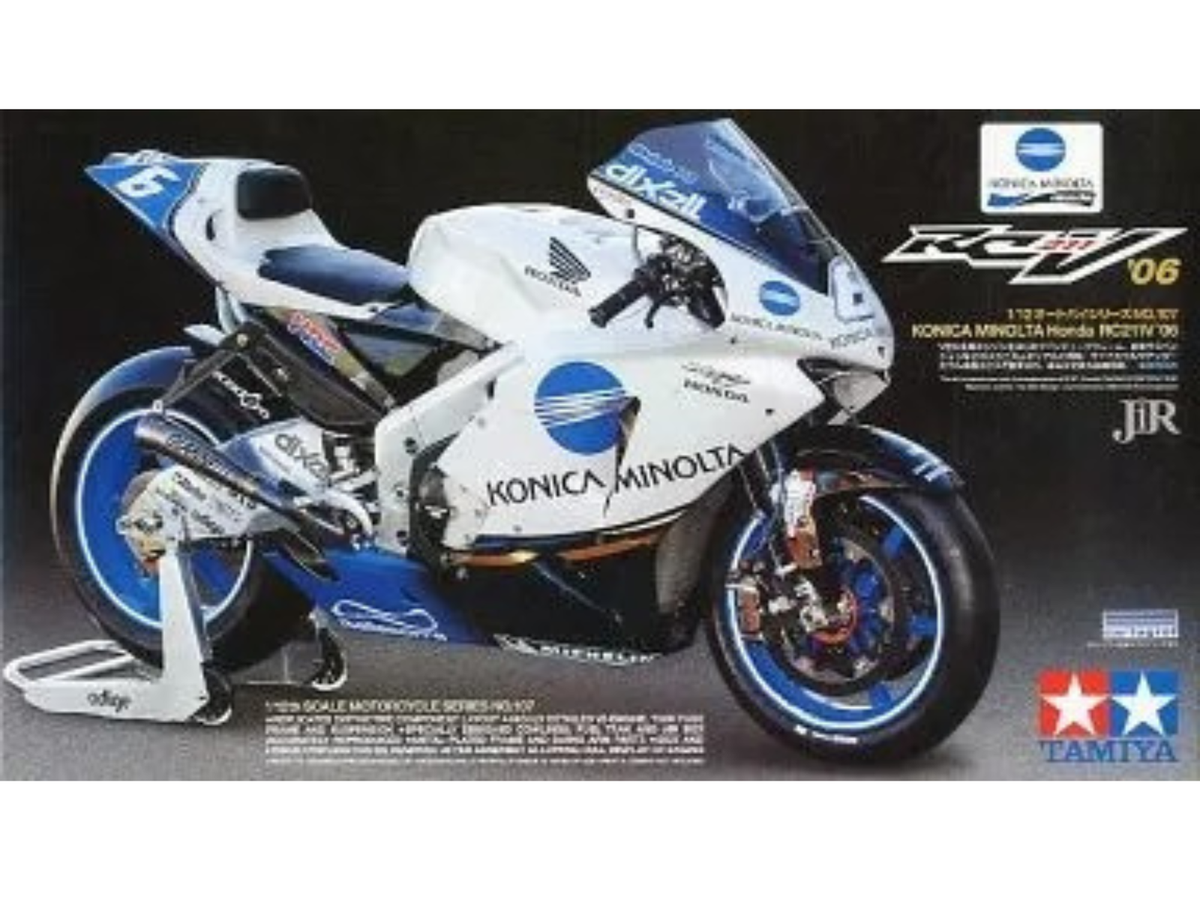 Tamiya 1/12 Konica Minolta Honda RC211V '06 MotoGP Motorcycle