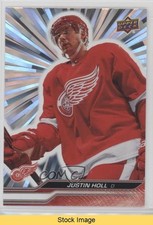 2023-24 Upper Deck Extended Series Outburst Justin Holl #552 READ fv4