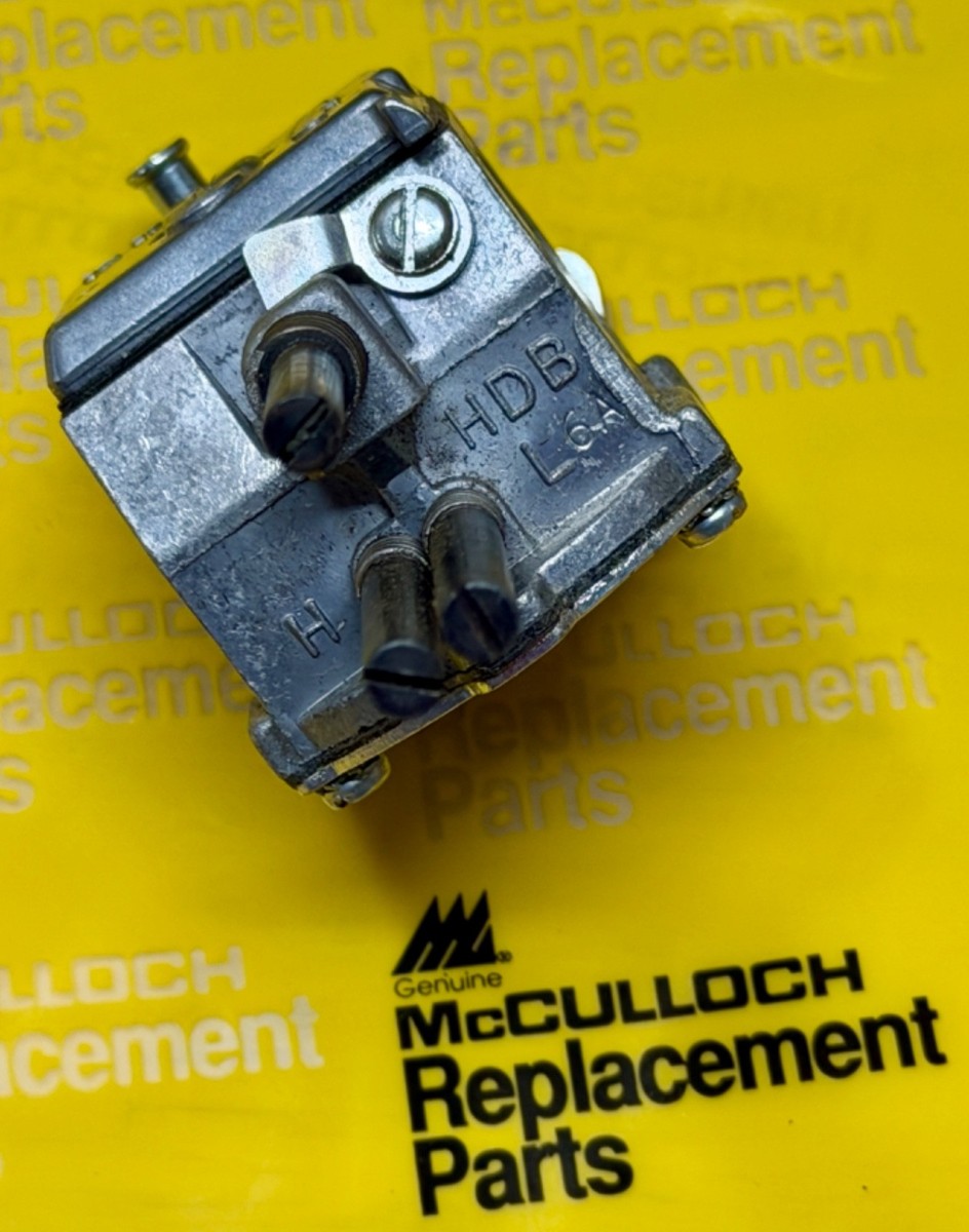 Lubov Econさん専用 NOS OEM McCulloch ProMac 605, 610 HDB L6A Walbro Carburetor PN