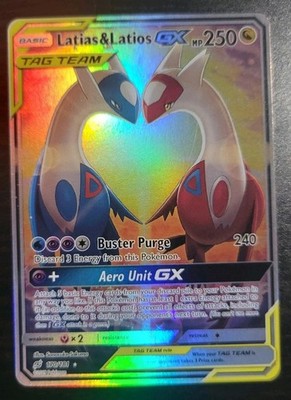 CUST0M DIY CARD)) Latias & Latios GX 170/181 Lovebirds Teamup | eBay