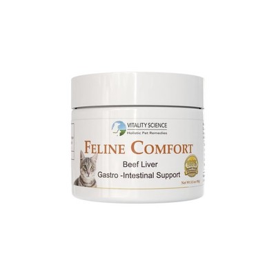 Vitality Science Feline Comfort for Cats  Gut Health & Gastric Support, 98g Beef