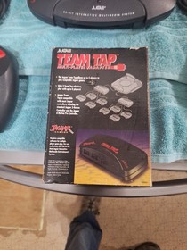 Atari Jaguar Console Bundle Tested 5 Games 2 Controller, Power RF Adapter Manual