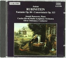 Fantaisie Op. 84 (Dohnanyi, Slovak Radio So, Banow... - Rubinstein Anton CD SAVG