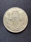 1940 Canadian Silver 50 Cents Half Dollar Coin - Beautifully Toned Example