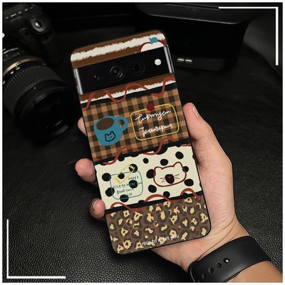 MYDING-Phone Case for Google Pixel7 Pro,  Graffiti Protective Dirt-resistant