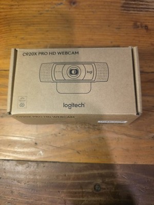 Logitech C920x Pro HD Webcam - Black Open Box 
