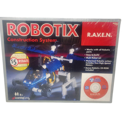 ROBOTIX R.A.V.E.N. 98720 Construction System New Sealed Extremely Rare HTF 1998