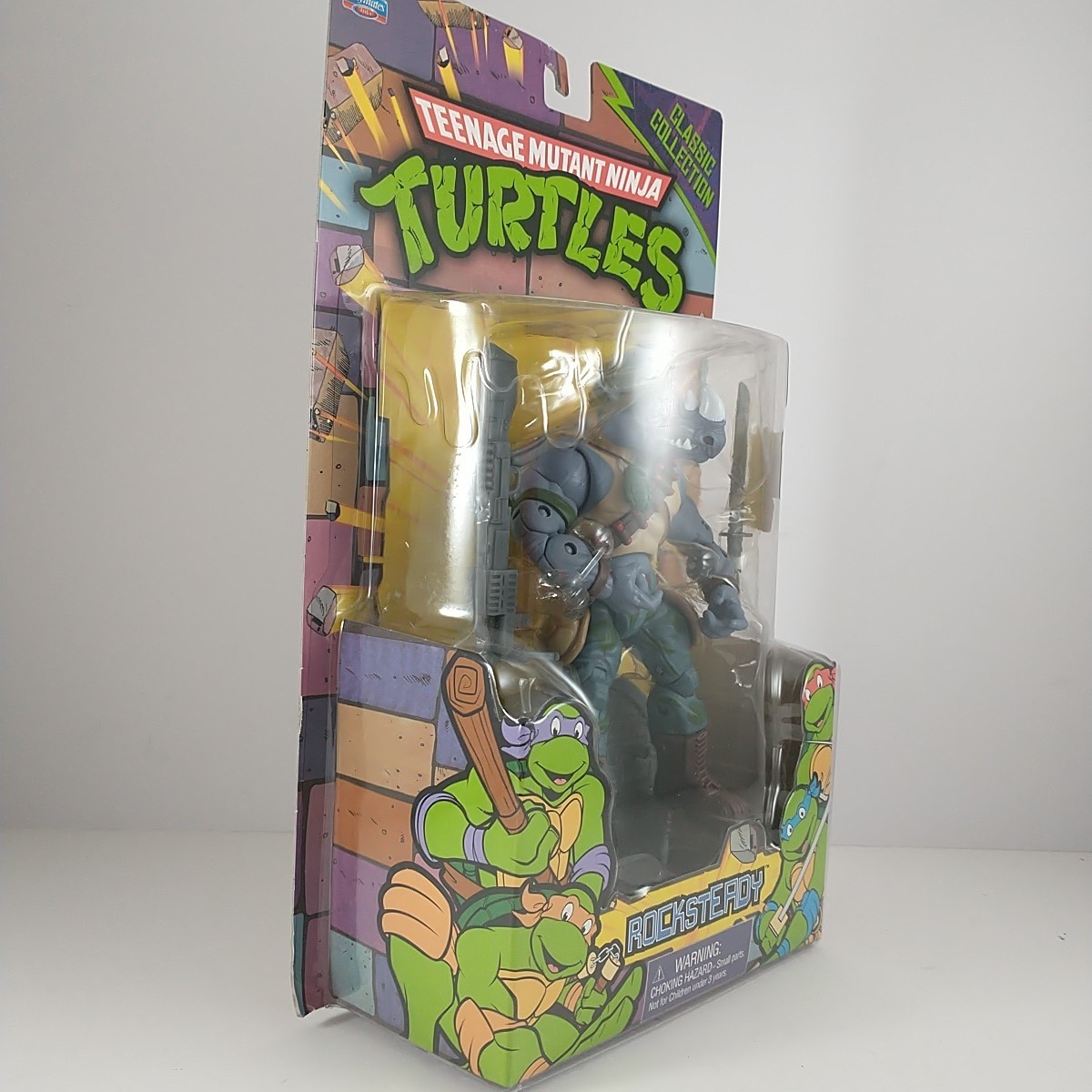 Rocksteady Figure Playmates Classic Collection 2013 Teenage Mutant Ninja Turtles