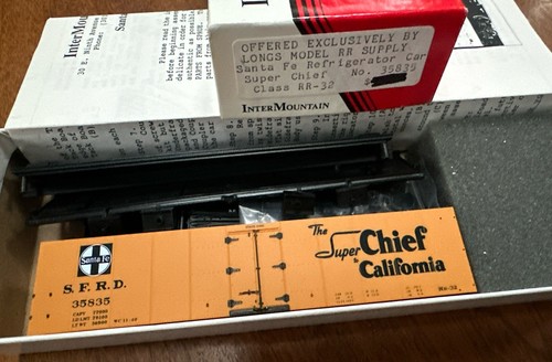 Kit Intermountain HO #RR-32 Frigorífico Coche Santa Fe 'Super Chief' 35835 NY | Zustand: New