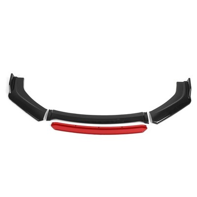 Front Bumper Lip Body Kit Spoiler Auto Universal Frontstoßstange Spoiler Luft...