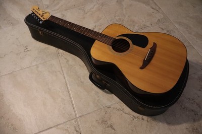 Fender Avalon Natural Vintage Acoustic Guitar-With Hard Case as