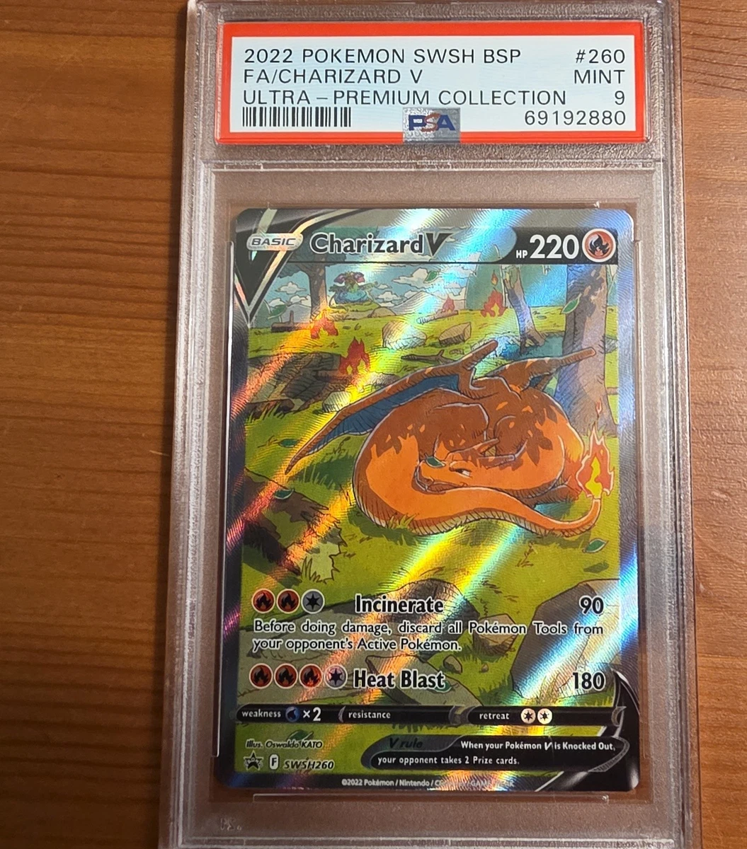 Charizard V SWSH260 SWSH: Sword & Shield Promo Cards for sale | eBay