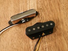 THE "52" TELECASTER PICKUP SET NICKEL ALNICO 5 AND 2 MAGNETS VINTAGE TONE