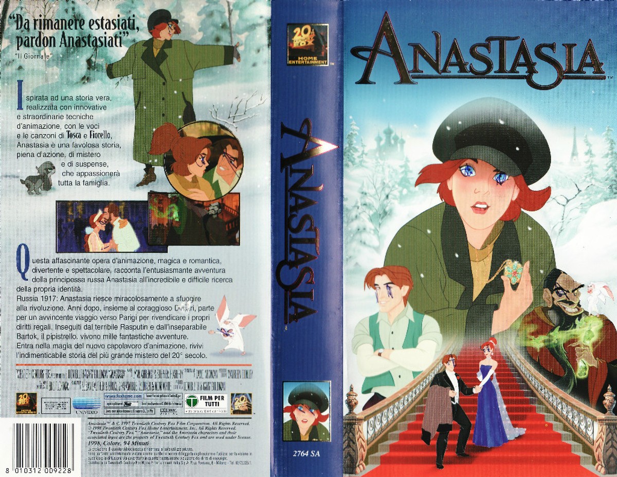 Anastasia (1997) VHS | eBay