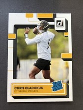 2022 Panini Donruss Rated Rookie #376 Chris Oladokun Pittsburgh Steelers
