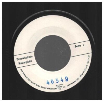 María Mendiola I Wanna See The World TEST PRESSING Vinyl Single 7inch