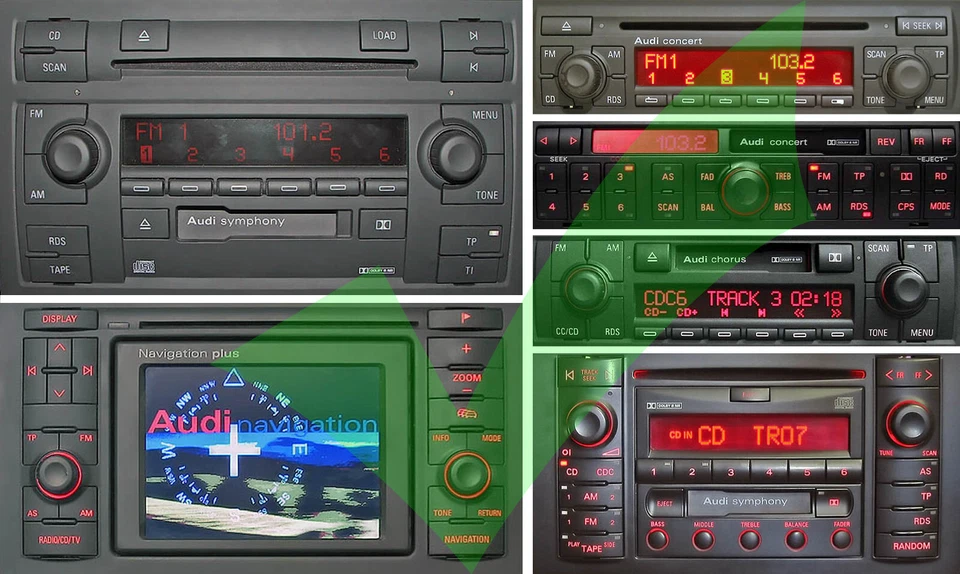 Adattatore musicale Bluetooth AUDI A2 A3 8L 8P A4 B5 B6 B7 A6 A8 TT 8N 8/20pin - Immagine 2 di 4