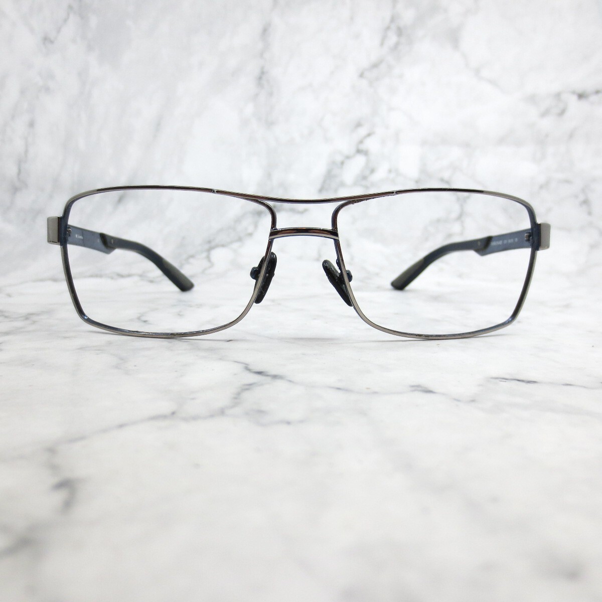 Columbia Double Blaze C01 Sunglasses Gray Black Aviator Full Rim