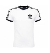 adidas Originals Mens California Trefoil Tee Shirt Medium Az8128 White Black for sale online | eBay