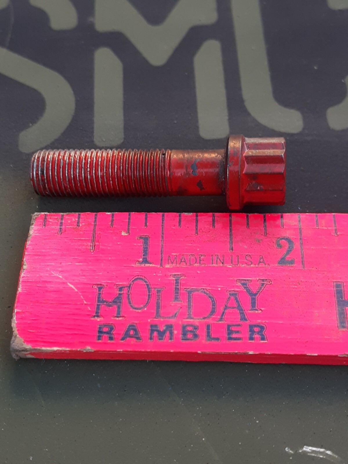 NASA Apollo mission Boeing Saturn V rocket space shuttle bolt FLOWN IN SPACE