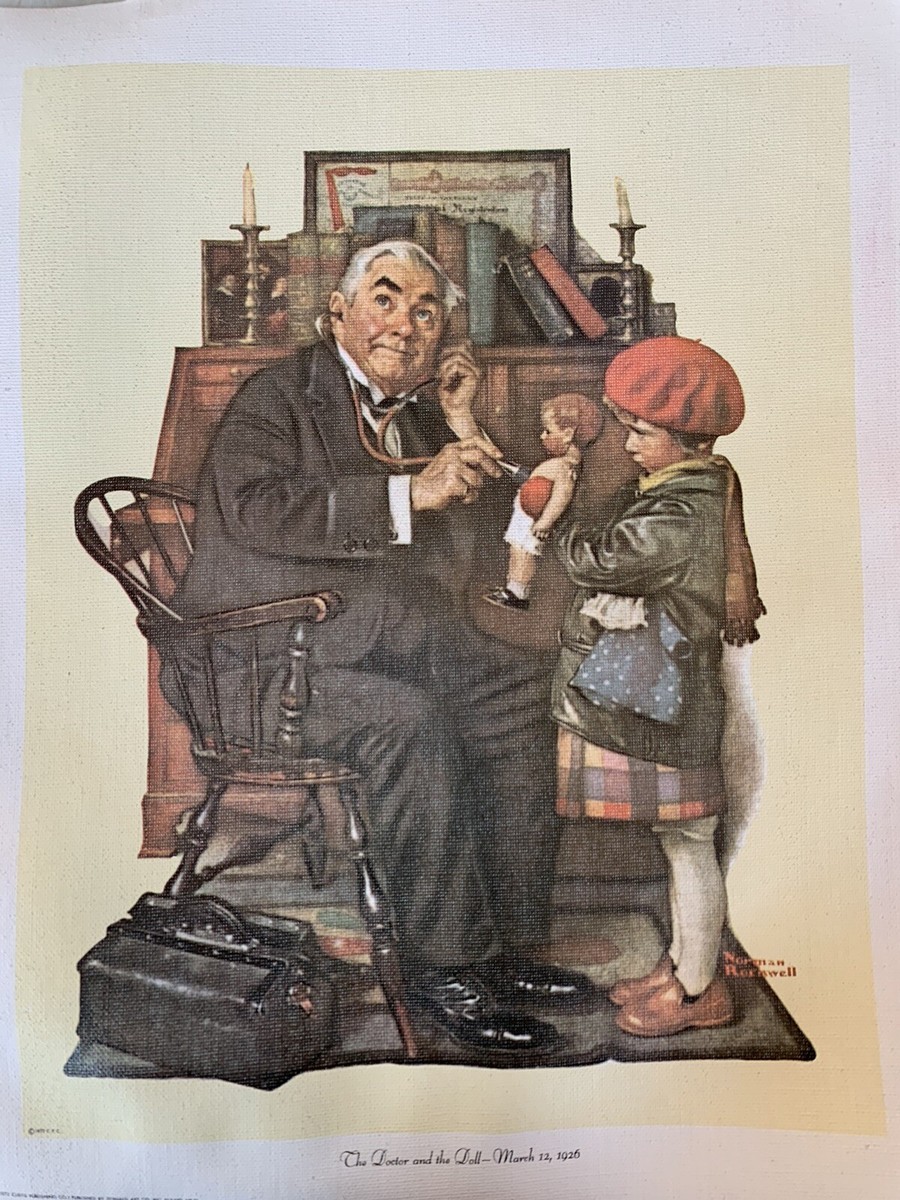 Norman Rockwell 作品集 Norman Rockwell 1972 The Doctor And