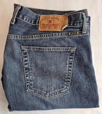 Lucky Brand Dungarees Relaxed Bootleg Mens 40 40x30 Gene Montesano Vintage USA