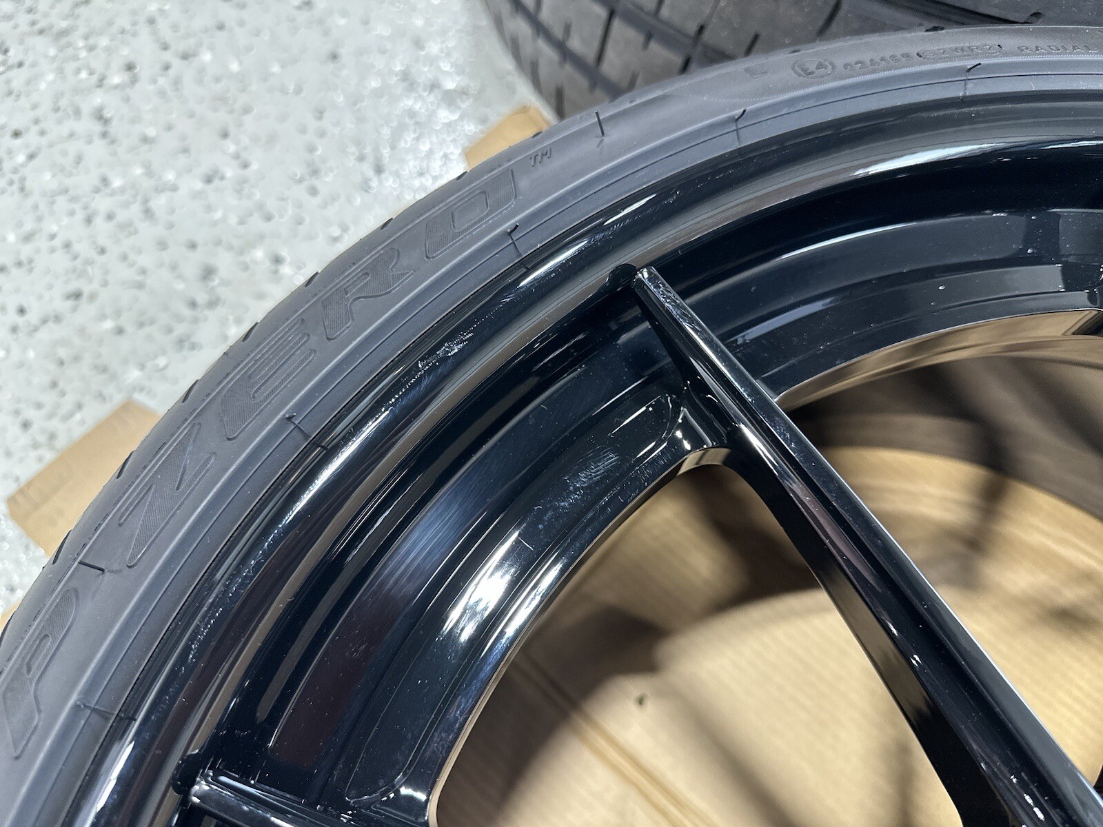 ANRKY AN38 3-Piece Forged Wheels for PAGANI HUAYRA with Tires CUSTOM ONE-OF-ONE!