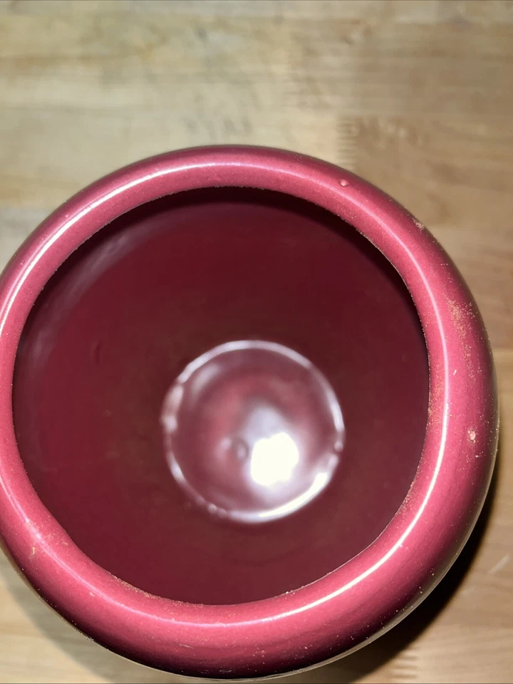 Flower vase 7”x5”/ ASA Selection/ red ceramic - Image 2 of 4