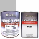 1 Gallon Kirker Enduro Prime Epoxy Gray Primer EP611 & Catalyst EPC611 - Auto