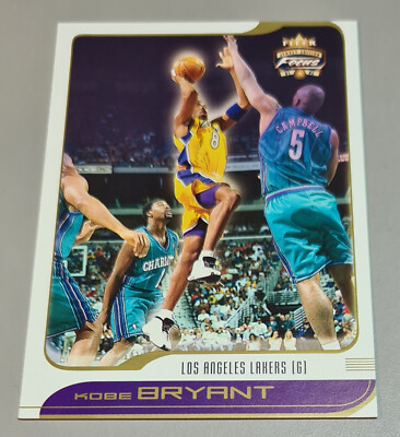 Kobe Bryant # 9 Fleer FOCUS 2001-02 Los Angeles Lakers EN N.Mint-Mint Vintage