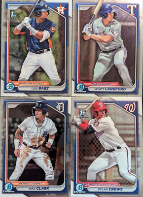 #ad 2024 Bowman Chrome Prospects #1 150 Pick Your Card Complete Your Set $1.50