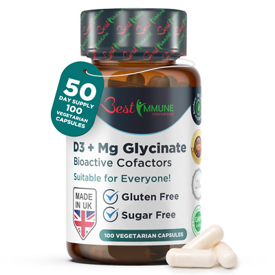 D3+ Magnesiumglycinat Bioaktiv Komplex Premium Qualität Naturprodukt