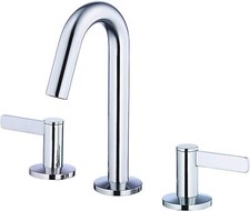 DANZE D303130 Amalfi Widespread Lavatory Faucet with Pop-Up Drain Assembly, Chro