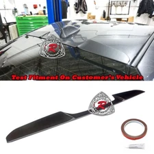 Fits 22-25 Subaru BRZ / Toyota GR86 T-Style Rear Roof Fin Spoiler Wing (ABS)