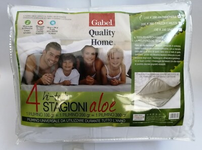GABEL PIUMOME PIUMINO MATRIMONIALE STAGIONI ALOE HI-TECH