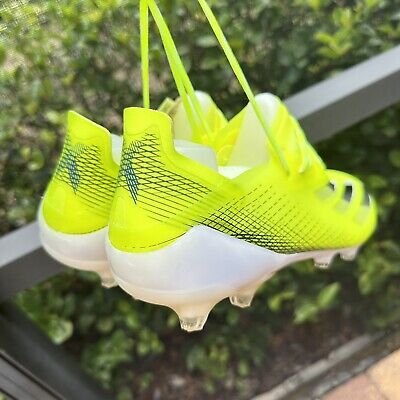 Adidas X Ghosted.1 AG Solar Yellow Men's Soccer Cleats Shoes Adidas X Ghosted.1 AG Solar Yellow Men's Soccer Cleats Shoes
