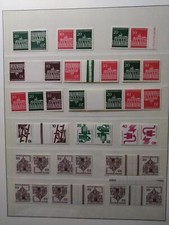 RFA Dauerserien Collection Unités De Rouleau + Feuille, 450 TIMBRES.