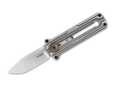 Kershaw Cybernet Taschenmesser D2 Klinge Slide Lock Edelstahl-Griff Clip 2046