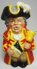 1992 ROYAL DOULTON D-6920 Toby Jug TOWN CRIER – Limited Edition #499/2500 - MINT
