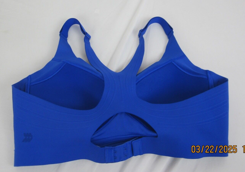 All in Motion Women's Sculpt High Support Embossed Sports Bra Blue M - Picture 9 of 15