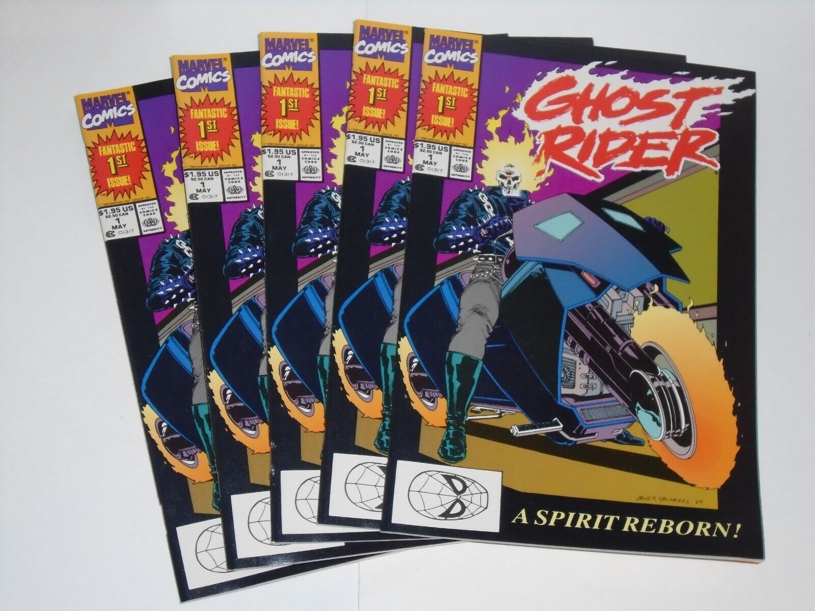 Ghost Rider 1  5 Unread High Grade Copies Marvel Comics