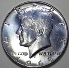 1968 - D   Kennedy Half Dollar - ** CHBU ** - 40% Silver